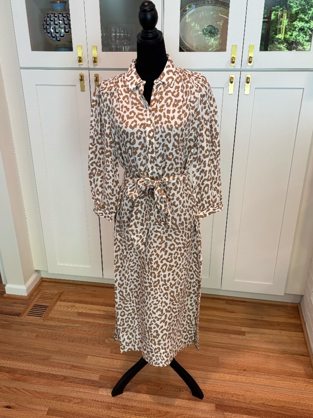 J.Crew Leopard Print Shirt Dress | Size 6 | NWT | Chic & Versatile